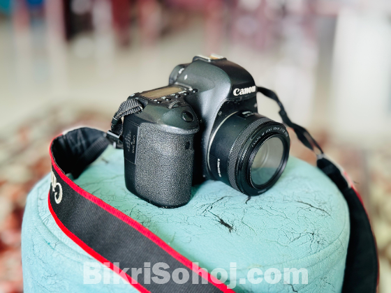 Canon eos 6d with 50mm prime lens